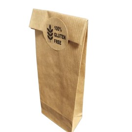 200 Labels 35mm Kraft Adhesive GLUTEN FREE