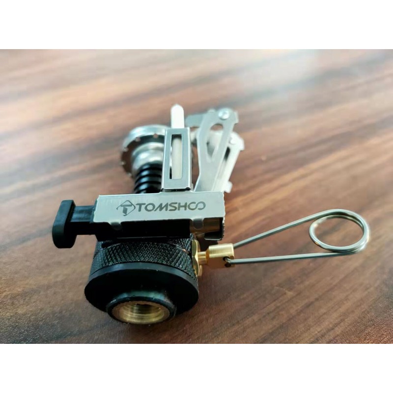 Mini Backpacking Canister Stove Burners Camping Outdoor Cooking Foldable Hiking