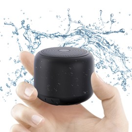 Bluetooth Speaker, Waterproof Bath, Wireless Speaker, Built-in Mic, 12 Hours of Continuous Playback, Hands-free Calling, Mini Speaker, Mini Speaker, Camping, Swimming, Car, Compatible with