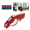 Fdit Embossing Label Maker Clear Number Letter One Hand Operation