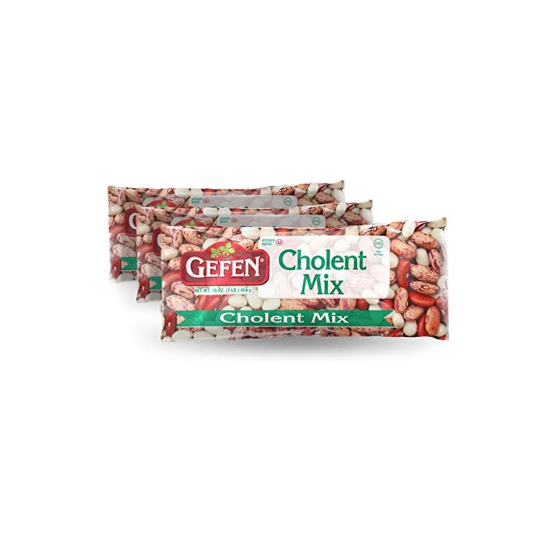 Gefen Premium Cholent Mix 16oz (3 Pack) The Perfect Blend