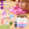 BYHANG - Kit de Contenedor transparente Iluminado Ninos, Manualidades para