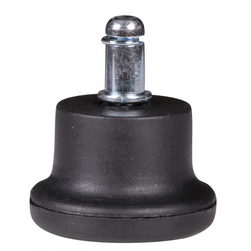 Amstyle 5er Set Design Plastic glides/gliders for office chair round