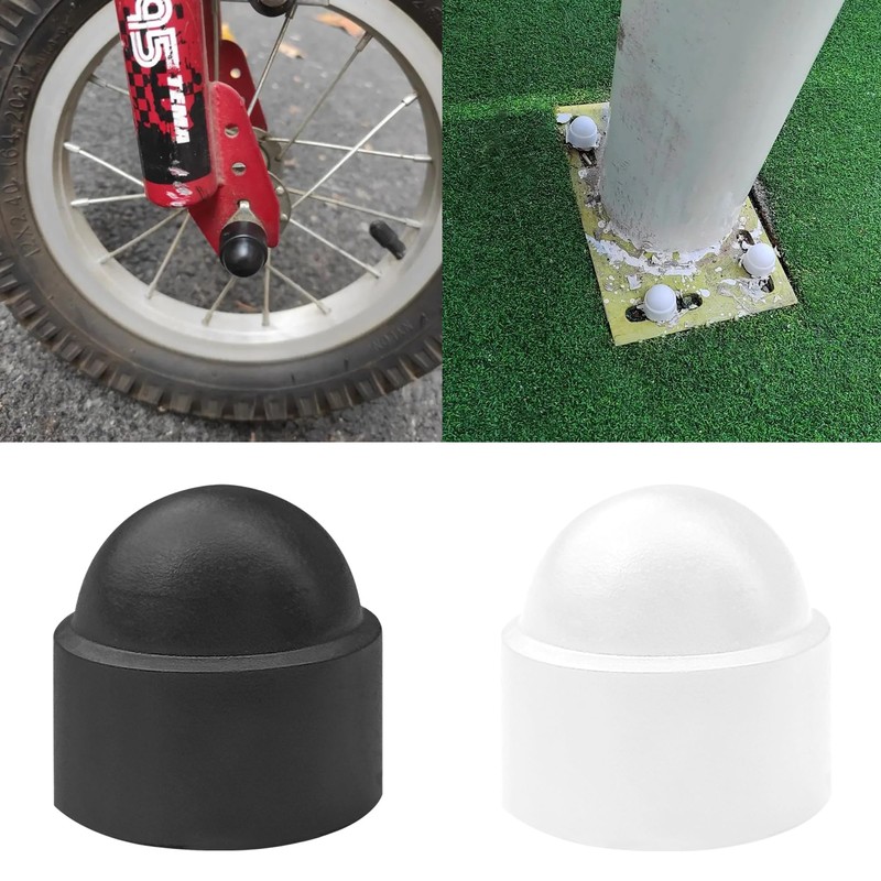 90 PCS M4 - M10 Plastic Round Head Hex Bolt