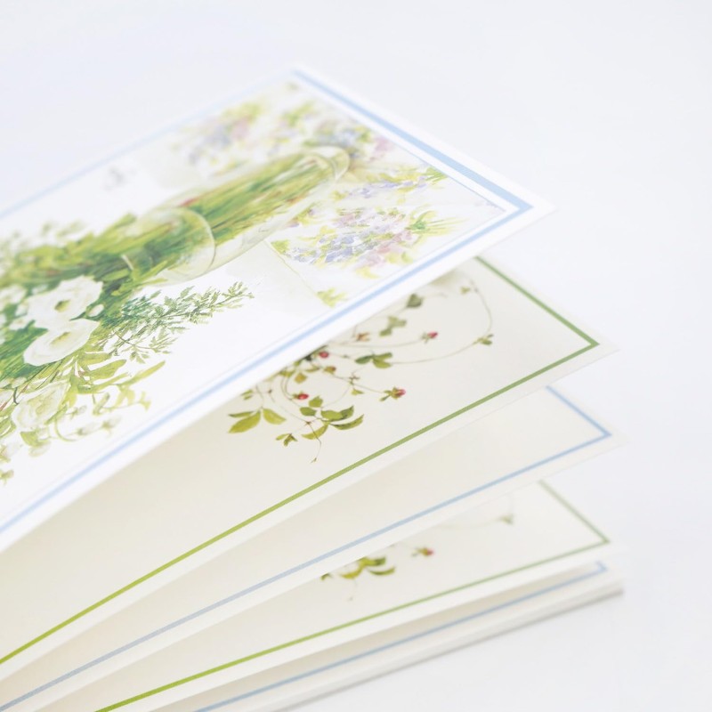 Hgs-474 Postcard Notes Fujiko Hashimoto Series