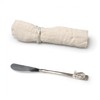 Abbott Collection Home 36-Squeak/Pate Spreader with Mouse, Silver