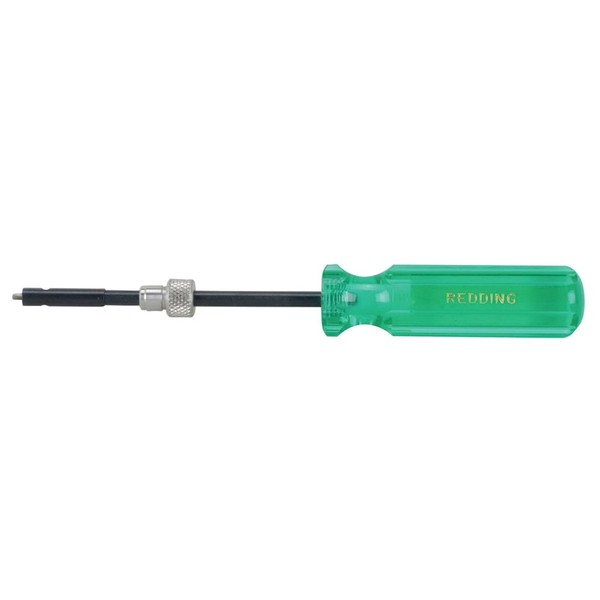 Redding Universal Flash Hole Deburring Tool with Handle & 30 Cal. Pilot Stop - Intended for Calibers from .22 Through .338 Cal. Using Standard (.080") Flash Holes