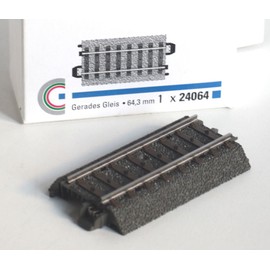 Märklin 24064 H0 Straight track 64.3 mm 1 Track