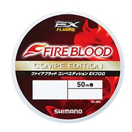 シマノ(SHIMANO) ハリス ファイヤブラッド コンペエディション EX フロロカーボン 50m 1.2号 ピュアクリア CL-I31L 釣り糸