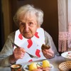 Ciieeo Christmas Themed Adult Bibs for Eating Washable Elderly Dinning