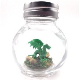 Fish Belli Mini Pet Forest Dragon with Adoption Certifcate Green