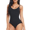 Derssity Womens Shapewear Bodysuit Sculpting Tummy Control Body Shaper Seamless