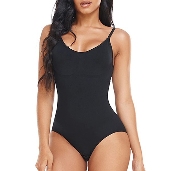 Derssity Womens Shapewear Bodysuit Sculpting Tummy Control Body Shaper Seamless