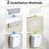 3pcs Adhesive Hooks for Hanging Trash Can