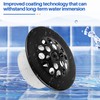 Trip Lever Bathtub Drain Kit with Strainer - No putty