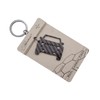 BlackStuff Carbon Fibre Keyring Compatible with H2 BS-107, black
