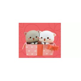 Peach and Goma DODOWU x MITAO CAT Season 2 Series Figure Cute Table Christmas
