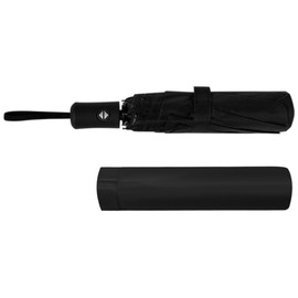 BOJIUSARL Compact Inverted Umbrella Foldable Automatic Windproof Rain Sunny Shade Travel Umbrella for Men Women, black