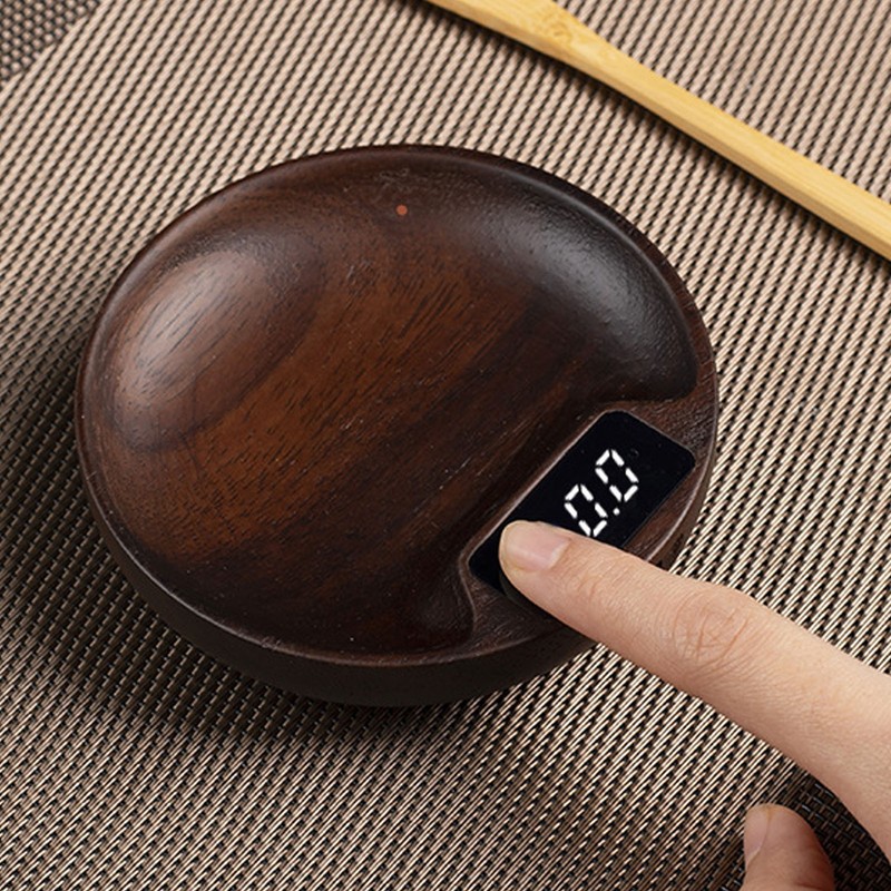 Tea Weighing Scale Wooden 0.1g Accuracy 0.1g to 100g Range