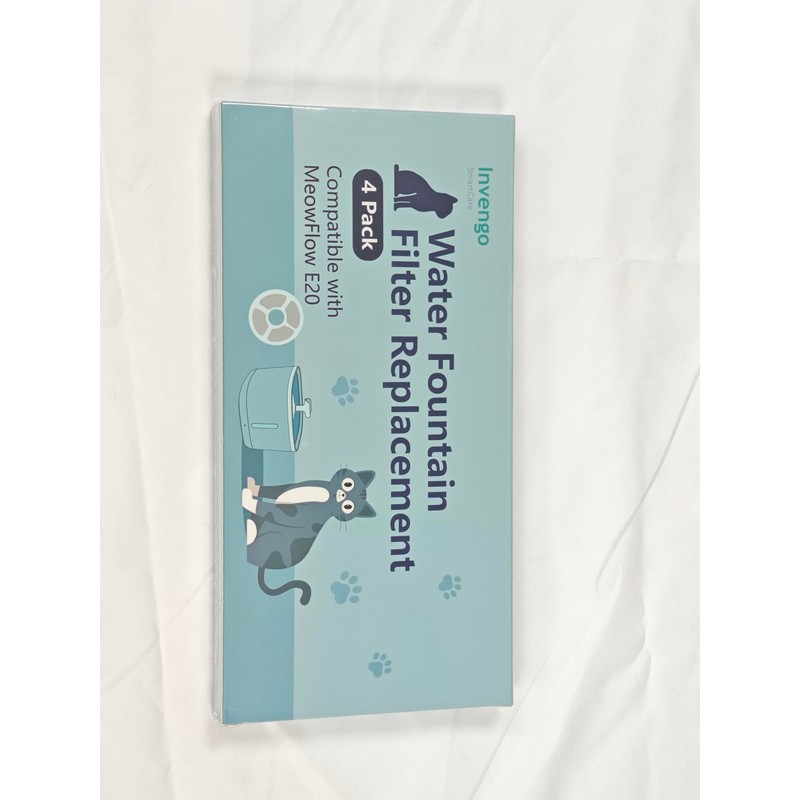 4 Filters for Wireless Cat Water Fountain