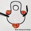 La La Pet 2Pcs Chicken Saddles and Back Protector Double-Layer