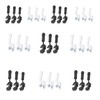 30Pcs Zipper Puller Replacement, Zipper Repair Kit, Removable Zipper Repair