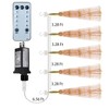 SHUKAN 5 Pcs 1000 LED Plug-in Starburst Sphere Lights, Firework