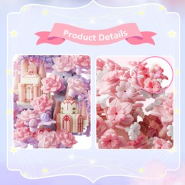 Cherry Blossom Treehouse Building Sets, Mini Blocks Building Sets for Adults, Sakura Treehouse Building Blocks Sets for Girls aged 8-12, Gift idea for Women (547 Pecies)