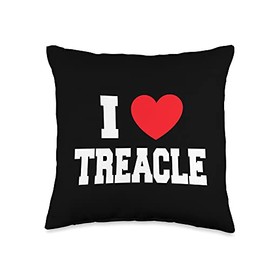 I Love Treacle Throw Pillow