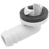 DGZZI 2PCS 3/5 Inch AC Drain Hose Connector Elbow Fitting