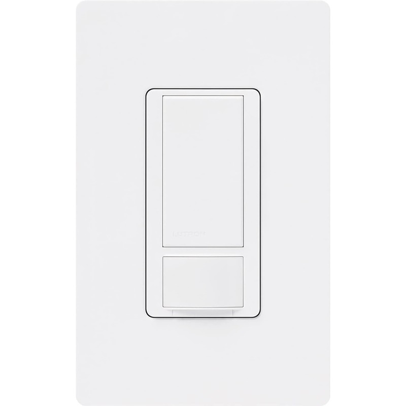 Lutron Maestro Vacancy Motion Sensor Light Switch for Bathroom, Garage,
