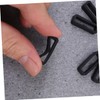 TEHAUX 6pcs Watch Band Holder Loops for Durable Fastener Rings