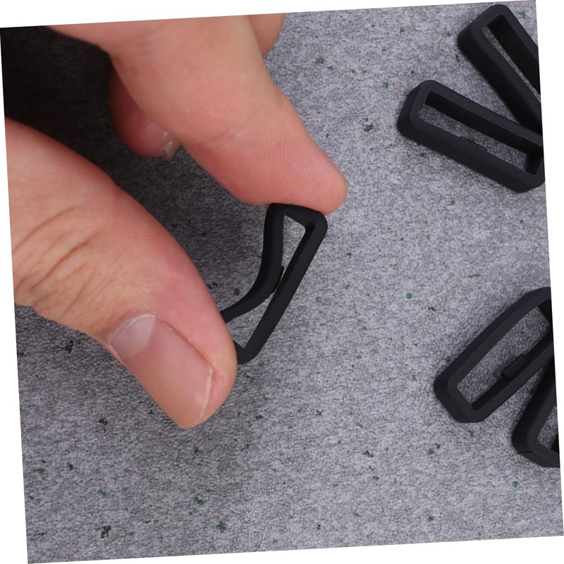 TEHAUX 6pcs Watch Band Holder Loops for Durable Fastener Rings