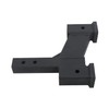 LABLT Matte Black Trailer Dual Hitch Extender for 2 Inch
