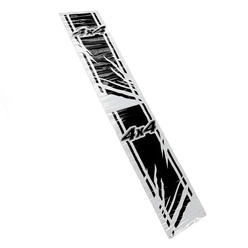 Car Wave Graphics Decals Strong Adhesion Colorfast Waterproof 4 X