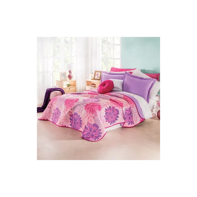 Colchas Concord Edredon Ligero Matrimonial Terra Rosa Colchas Concord