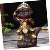 LABRIMP Monkey Tea Pet Craft Monkey Craft Monkey Desktop Ornament
