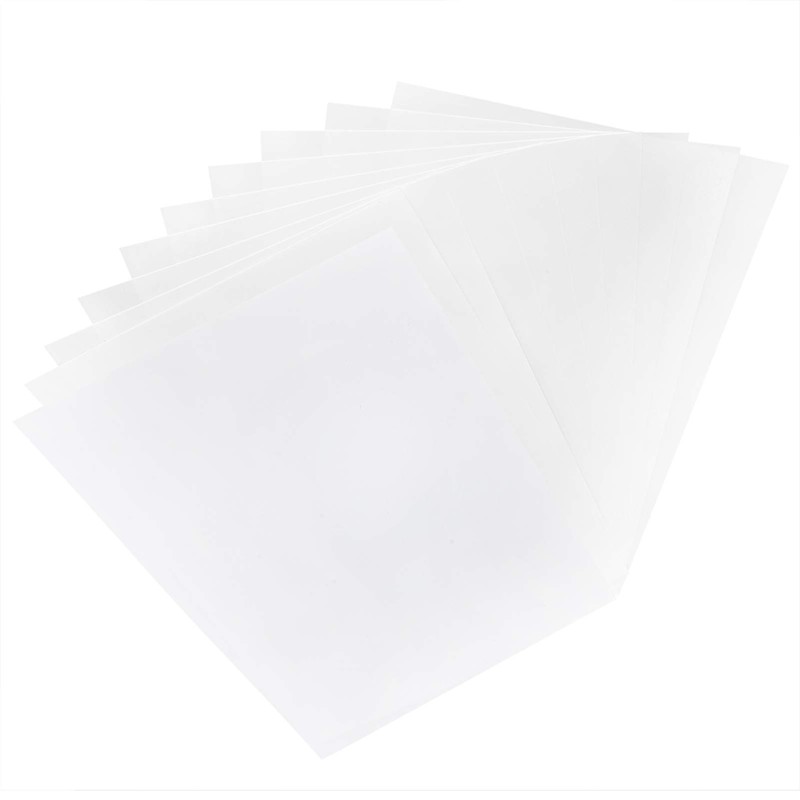 10PCS Shrink Plastic Sheets, Heat Shrink Printable Plastic Sheet, Shrink