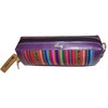 Peruvian Colorful Make Up Pencil Case (Purple)
