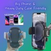 3 In 1 Universal Car Phone Holder For Windshield/Dashboard &