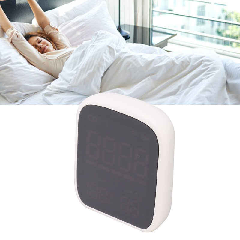 3 in 1 Smart Air Quality Monitor Automatic Brightness Adjustment