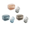Three Layer Braces Case Denture Retainer Orthodontic Organizer Drainage Layered