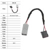 Media Hub Wiring Harness Adapter USB Hub Power Connector Cable