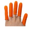 Pack of 100 Rubber Finger Cots Latex Finger Covers Non-Slip