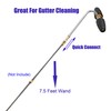 Tool Daily Gutter Cleaner Attachment for Pressure Washer, 2 Rotating