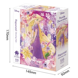 Epoch 108 Piece Jigsaw Puzzle Rapunzel - Glowing Hair - [Puzzle Decoration] (7.2 x 10.1 inches)