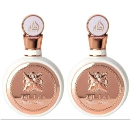 Lattafa 2Pcs Fakhar by Lattafa Perfume for Women Floral &Fruity EDP 3.4fl oz. New in Box