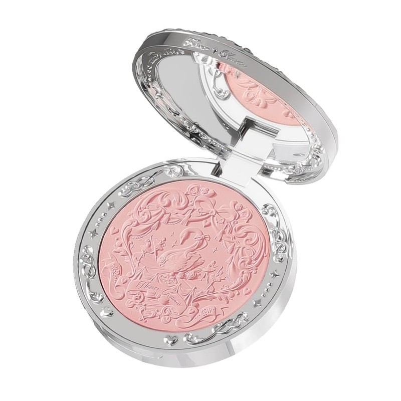 Flower Knows Swan Ballet Series Blush Compact (02 Romanticism)