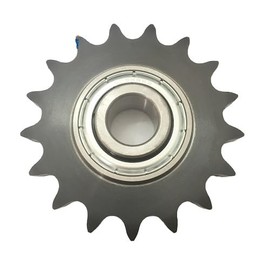 AJANTA INDUSTRIAL 50BB17H Idler Sprocket, 1/2" Bore # 50 Chain Sprockets with Bearing 203KRR5 17-Teeth