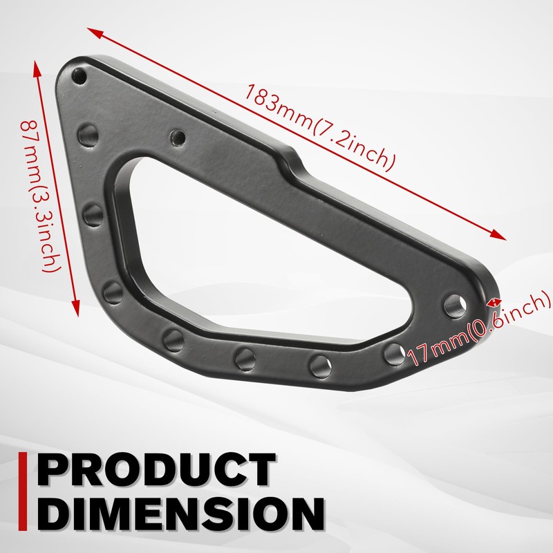 A & UTV PRO 2PCS Door Handles & 2PCS Roll
